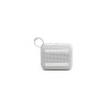 JBL Go 4 Αδιάβροχο Ηχείο Bluetooth 4.2W - Λευκό