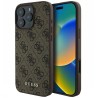 Guess 4G Classic Θήκη Προστασίας για Apple iPhone 16 Pro - Καφέ