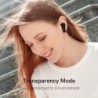 QCY T13 ANC Bluetooth Handsfree Ακουστικά με Θήκη Φόρτισης - Μαύρο