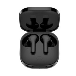 QCY T13 TWS In-ear Bluetooth Handsfree Ακουστικά με Θήκη Φόρτισης - Μαύρο ακουστικα μεσα στη θηκη